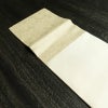 名古屋帯 六通柄 正絹 その他の柄 名古屋仕立て 帯 ベージュ_画像14