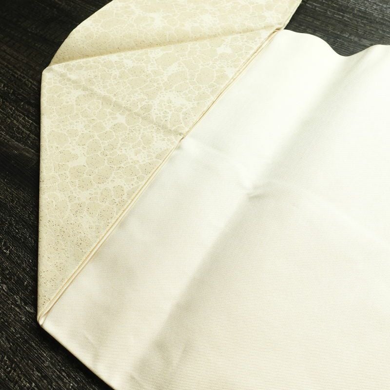 名古屋帯 六通柄 正絹 その他の柄 名古屋仕立て 帯 ベージュ_画像19