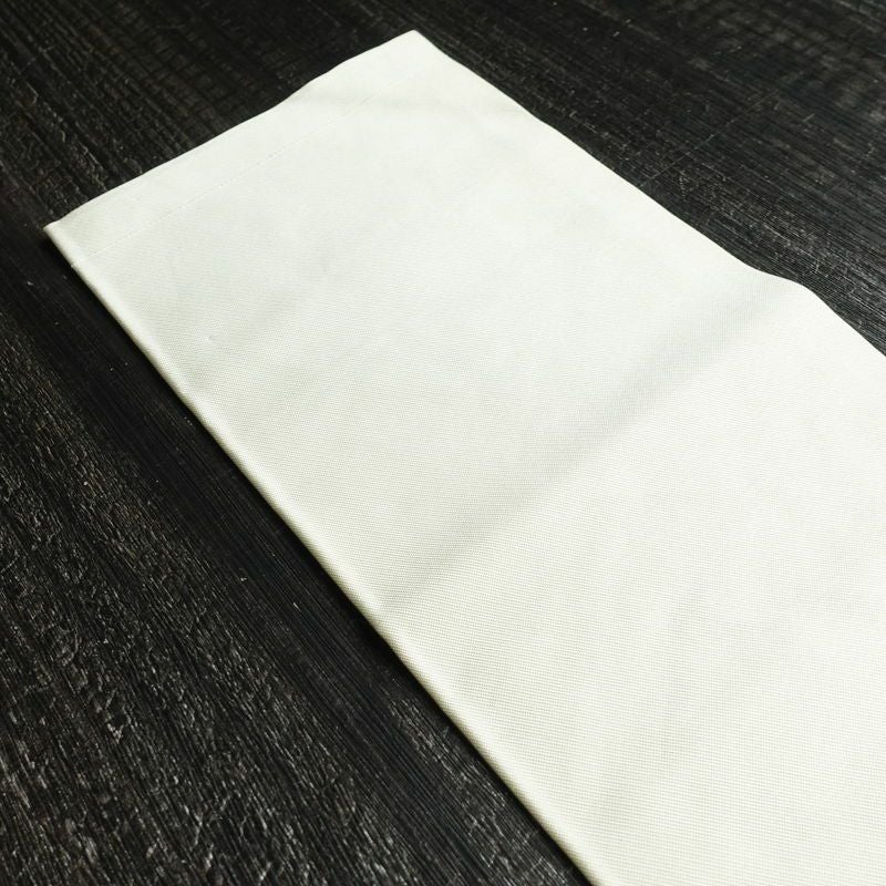 名古屋帯 太鼓柄 正絹 花柄 名古屋仕立て 銀糸 帯 白_画像17