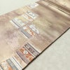 名古屋帯 太鼓柄 正絹 古典柄 名古屋仕立て 箔 金糸 帯 くすみパープル 紫・藤色_画像11