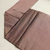 名古屋帯 太鼓柄 正絹 古典柄 名古屋仕立て 箔 金糸 帯 くすみパープル 紫・藤色_画像18