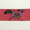 名古屋帯 太鼓柄 正絹 木の葉・植物柄 名古屋仕立て 帯 ピンク_画像13