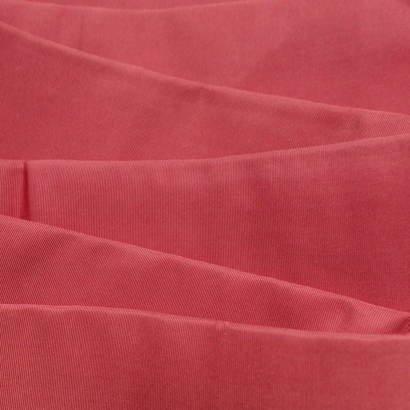 名古屋帯 太鼓柄 正絹 木の葉・植物柄 名古屋仕立て 帯 ピンク_画像17