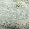 名古屋帯 六通柄 正絹 風景柄 松葉仕立て 帯 青・紺_画像17