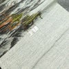 名古屋帯 六通柄 正絹 風景柄 松葉仕立て 帯 青・紺_画像20