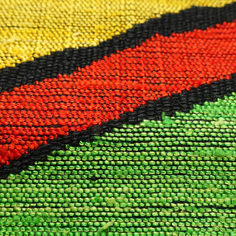 名古屋帯 太鼓柄 美品 正絹 幾何学柄・抽象柄 松葉仕立て 帯 青・紺_画像4