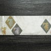 名古屋帯 六通柄 正絹 幾何学柄・抽象柄 名古屋仕立て 箔 帯 金・銀_画像12