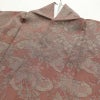 小紋 縮緬 正絹 人物・動物柄 袷仕立て 身丈159cm 裄丈64cm 着物 ピンク_画像16