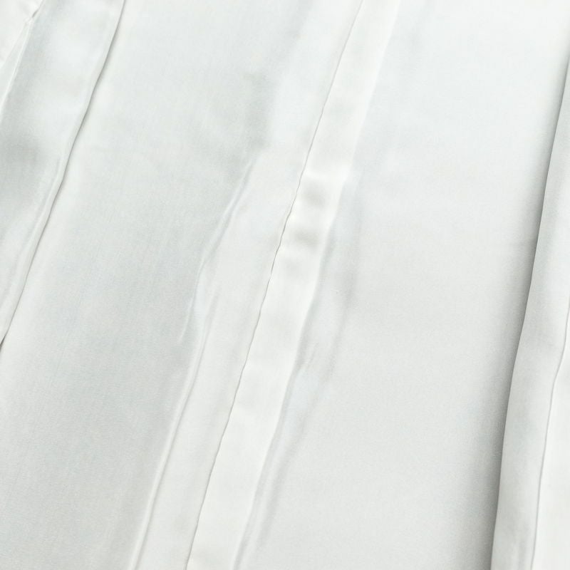 小紋 良品 縮緬 総柄 正絹 木の葉・植物柄 袷仕立て 身丈158cm 裄丈65cm 着物 緑・うぐいす色_画像18