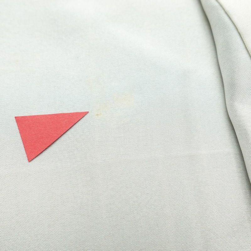 小紋 縮緬 正絹 幾何学柄・抽象柄 袷仕立て 身丈153cm 裄丈63cm 着物 青・紺_画像16