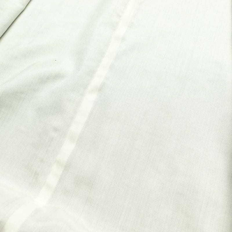 紬 正絹 木の葉・植物柄 袷仕立て 身丈159cm 裄丈66cm 着物 グレー_画像17