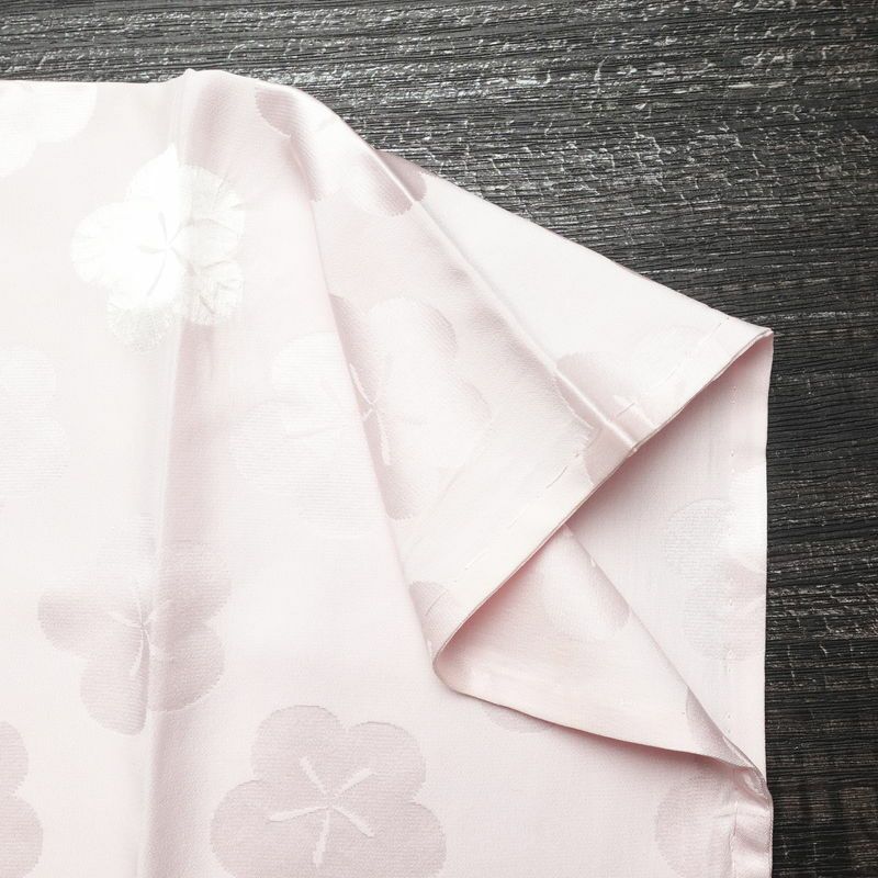 長襦袢 絞り 正絹 花柄 袖無双・胴抜き 身丈115cm 裄丈62.5cm フォーマル ピンク_画像13