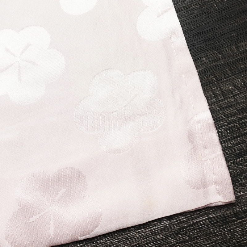 長襦袢 絞り 正絹 花柄 袖無双・胴抜き 身丈115cm 裄丈62.5cm フォーマル ピンク_画像14