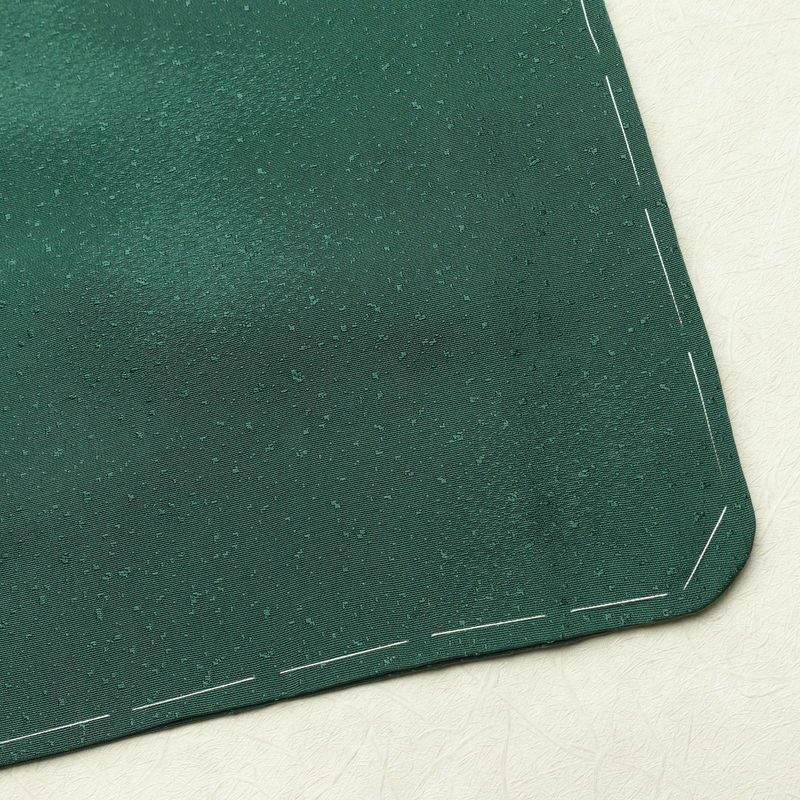 色無地 しつけ糸付き 一つ紋付き 正絹 その他の柄 袷仕立て 身丈161cm 裄丈67cm フォーマル 着物 緑・うぐいす色_画像15