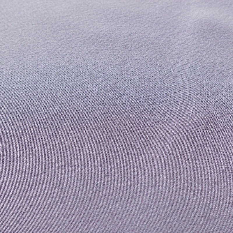 色無地 縮緬 一つ紋付き 正絹 無地 袷仕立て 身丈155cm 裄丈64.5cm 共八掛 フォーマル 着物 紫・藤色_画像7