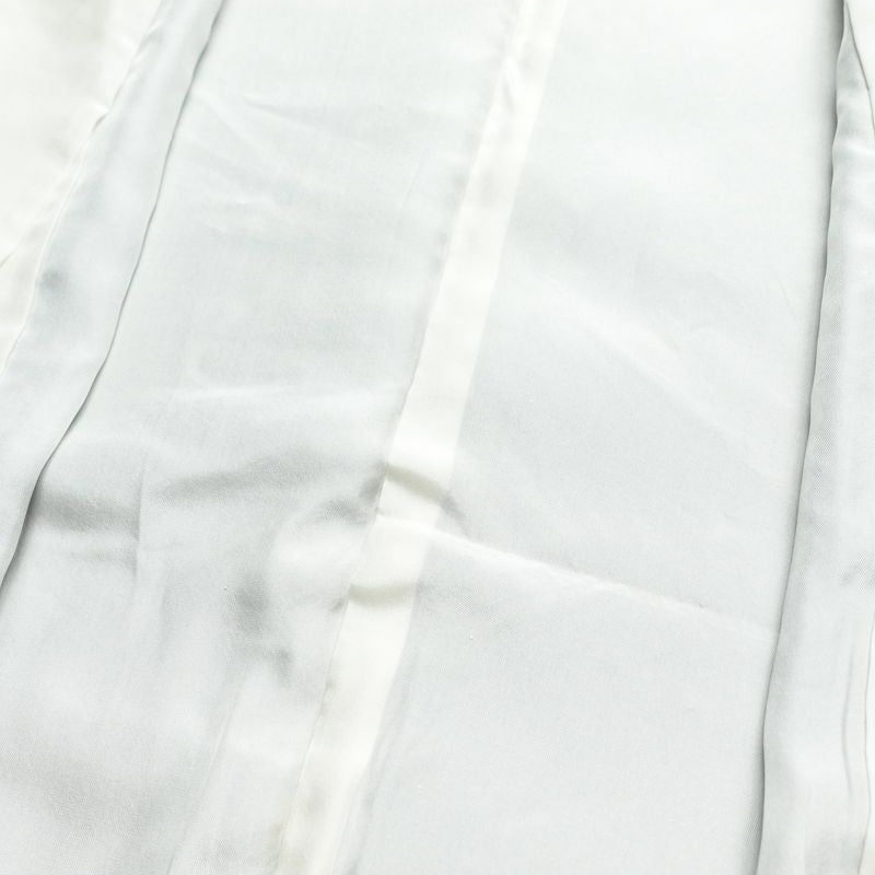 色無地 縮緬 一つ紋付き 正絹 無地 袷仕立て 身丈155cm 裄丈64.5cm 共八掛 フォーマル 着物 紫・藤色_画像18