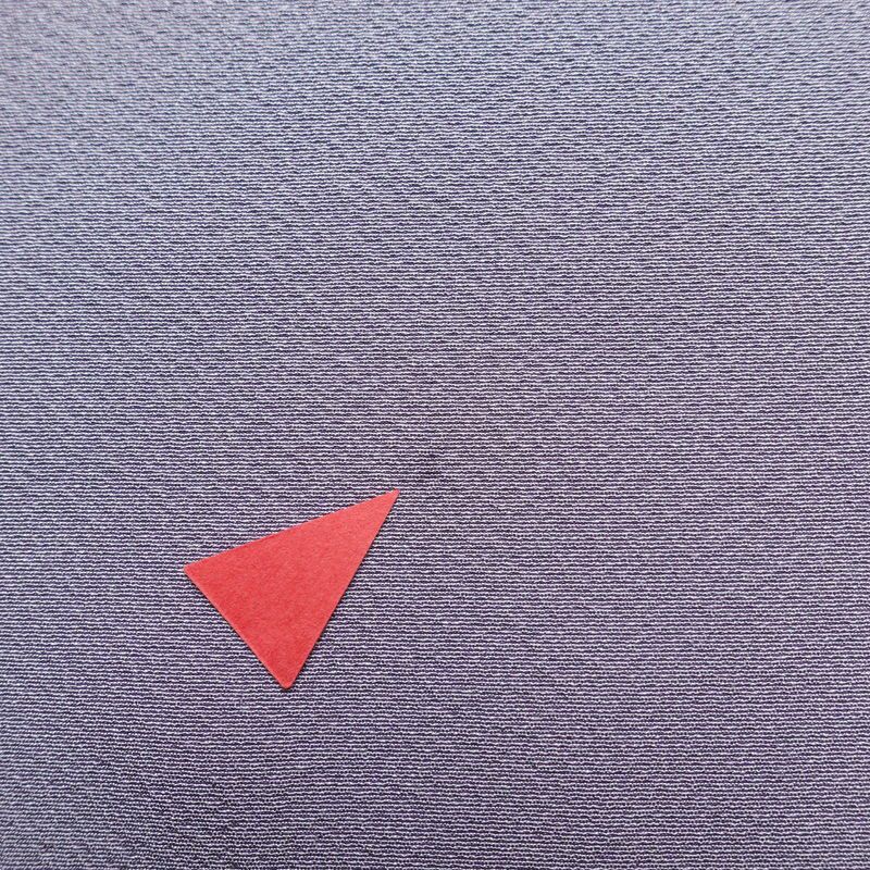 色無地 縮緬 一つ紋付き 正絹 無地 袷仕立て 身丈155cm 裄丈64.5cm 共八掛 フォーマル 着物 紫・藤色_画像20