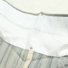 盛夏 小紋 夏用 正絹 縞柄・線柄 単衣仕立て 身丈165cm 裄丈65cm 一部しつけ糸付き 着物 緑・うぐいす色_画像18