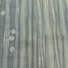 盛夏 小紋 夏用 正絹 縞柄・線柄 単衣仕立て 身丈165cm 裄丈65cm 一部しつけ糸付き 着物 緑・うぐいす色_画像19