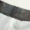 大島紬 証紙なし 正絹 木の葉・植物柄 袷仕立て 身丈155cm 裄丈64cm 着物 多色使い_画像19