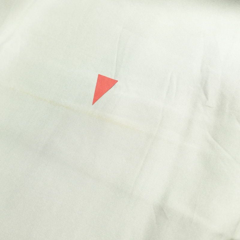 小紋 丹後ちりめん 正絹 蝶・昆虫柄 袷仕立て 身丈156cm 裄丈66cm 着物 青・紺_画像19