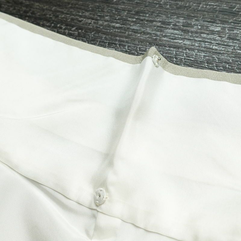 小紋 縮緬 正絹 幾何学柄・抽象柄 袷仕立て 身丈165cm 裄丈66cm 着物 グレー_画像19