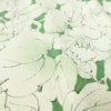 単衣 小紋 良品 正絹 花柄 単衣仕立て 身丈145.5cm 裄丈63cm 着物 緑・うぐいす色_画像8