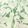 単衣 小紋 良品 正絹 花柄 単衣仕立て 身丈145.5cm 裄丈63cm 着物 緑・うぐいす色_画像9