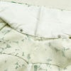 単衣 小紋 良品 正絹 花柄 単衣仕立て 身丈145.5cm 裄丈63cm 着物 緑・うぐいす色_画像19