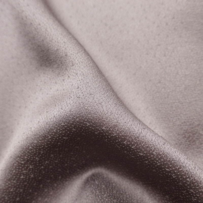 付け下げ 良品 一つ紋付き 正絹 木の葉・植物柄 袷仕立て 身丈154cm 裄丈64cm フォーマル 着物 紫・藤色_画像21