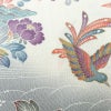 訪問着 縮緬 正絹 花柄 袷仕立て 身丈161cm 裄丈66.5cm フォーマル 着物 多色使い_画像9