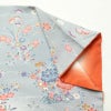 訪問着 縮緬 正絹 花柄 袷仕立て 身丈161cm 裄丈66.5cm フォーマル 着物 多色使い_画像16