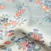 訪問着 縮緬 正絹 花柄 袷仕立て 身丈161cm 裄丈66.5cm フォーマル 着物 多色使い_画像21