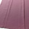 色無地 縮緬 一つ紋付き 正絹 無地 袷仕立て 身丈161cm 裄丈67cm フォーマル 着物 紫・藤色_画像4