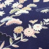 小紋 一方付 縮緬 正絹 古典柄 袷仕立て 身丈155.5cm 裄丈63.5cm 着物 青・紺_画像7