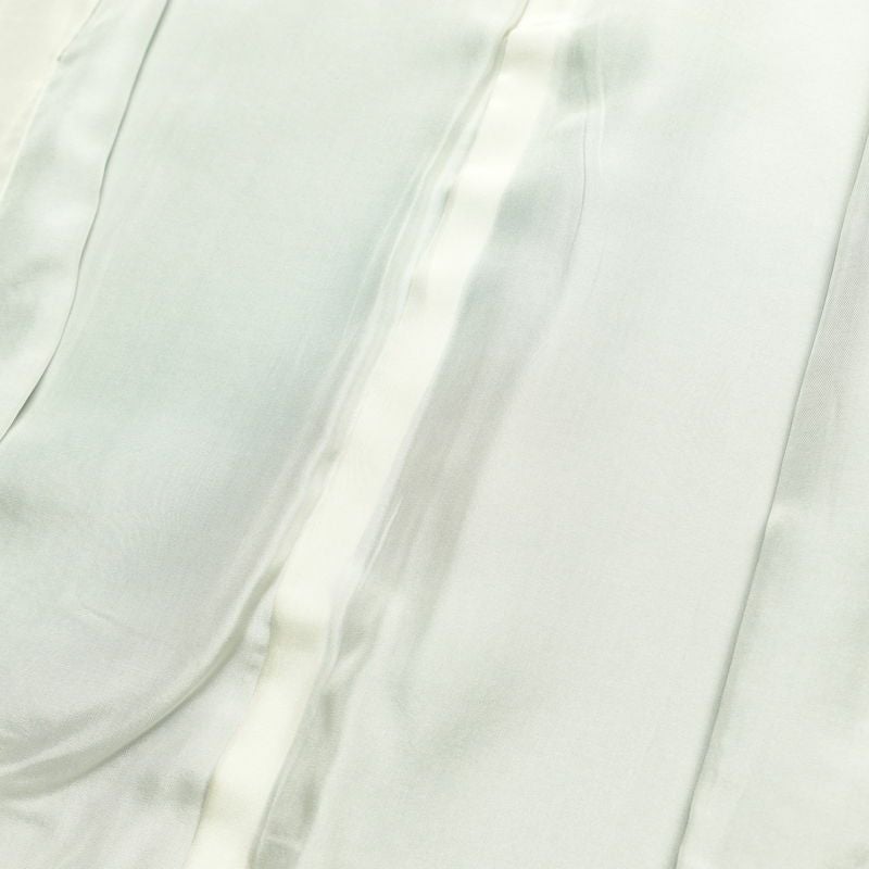 色無地 一つ紋付き 正絹 無地 袷仕立て 身丈162cm 裄丈68.5cm フォーマル 着物 青・紺_画像19