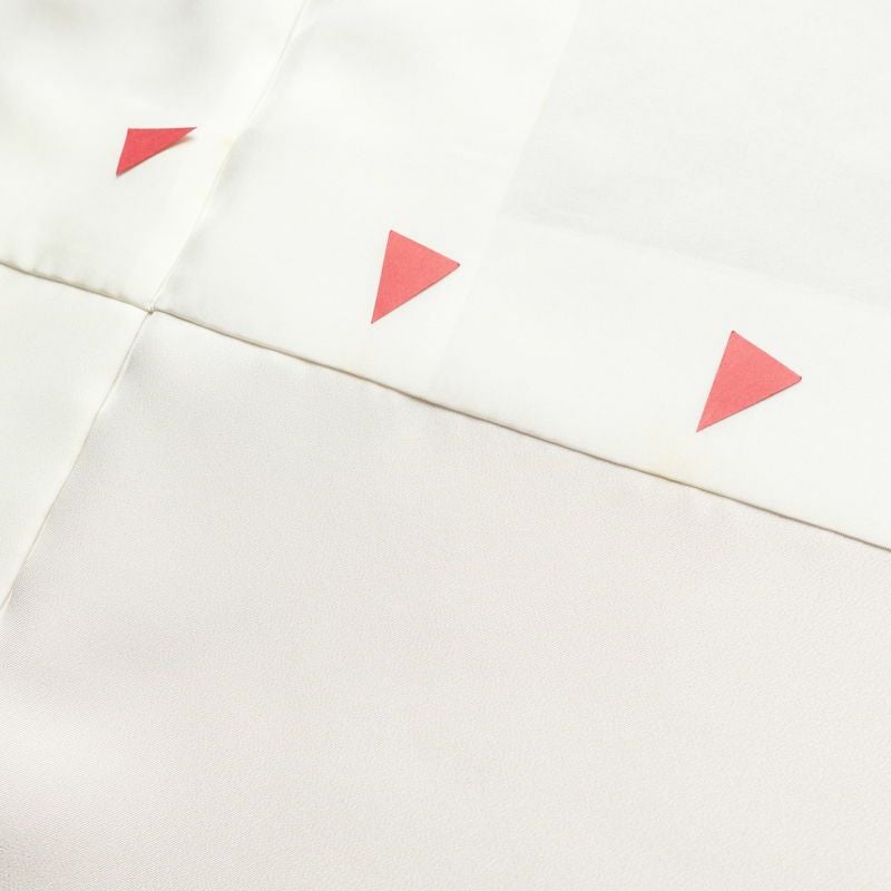 色無地 良品 一つ紋付き 正絹 古典柄 袷仕立て 身丈163.5cm 裄丈67.5cm 一部しつけ糸付き フォーマル 着物 ピンク_画像20