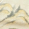 付け下げ 綸子 一つ紋付き 正絹 風景柄 袷仕立て 身丈161cm 裄丈65.5cm フォーマル 着物 ベージュ_画像6