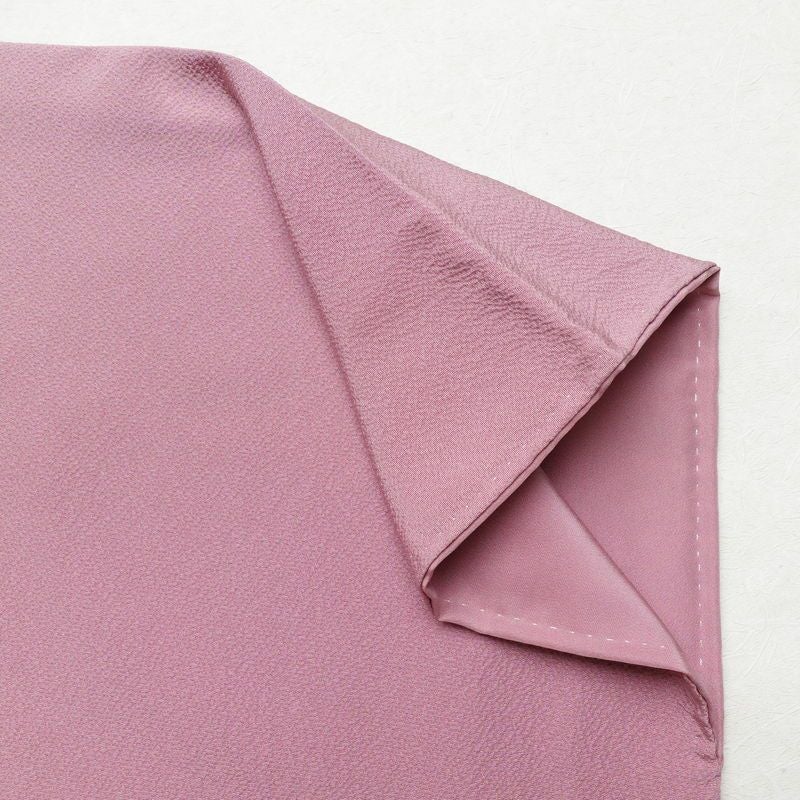 色無地 一つ紋付き 正絹 無地 袷仕立て 身丈161.5cm 裄丈67cm フォーマル 着物 ピンク_画像15