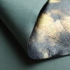 袋帯 全通柄 美品 フォーマル用 正絹 幾何学柄・抽象柄 箔 帯 青・紺_画像10