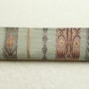 袋帯 六通柄 美品 一般用 正絹 縞柄・線柄 帯 緑・うぐいす色_画像14