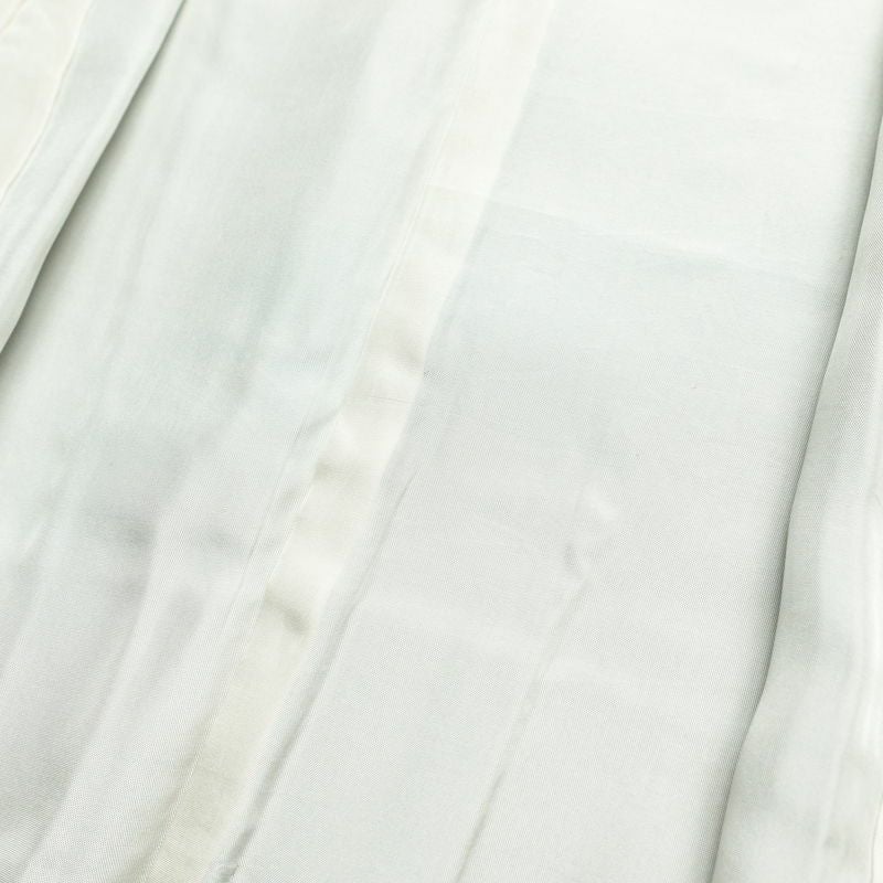 訪問着 縮緬 正絹 花柄 袷仕立て 身丈151.5cm 裄丈65cm 箔 金彩 フォーマル 着物 青・紺_画像18