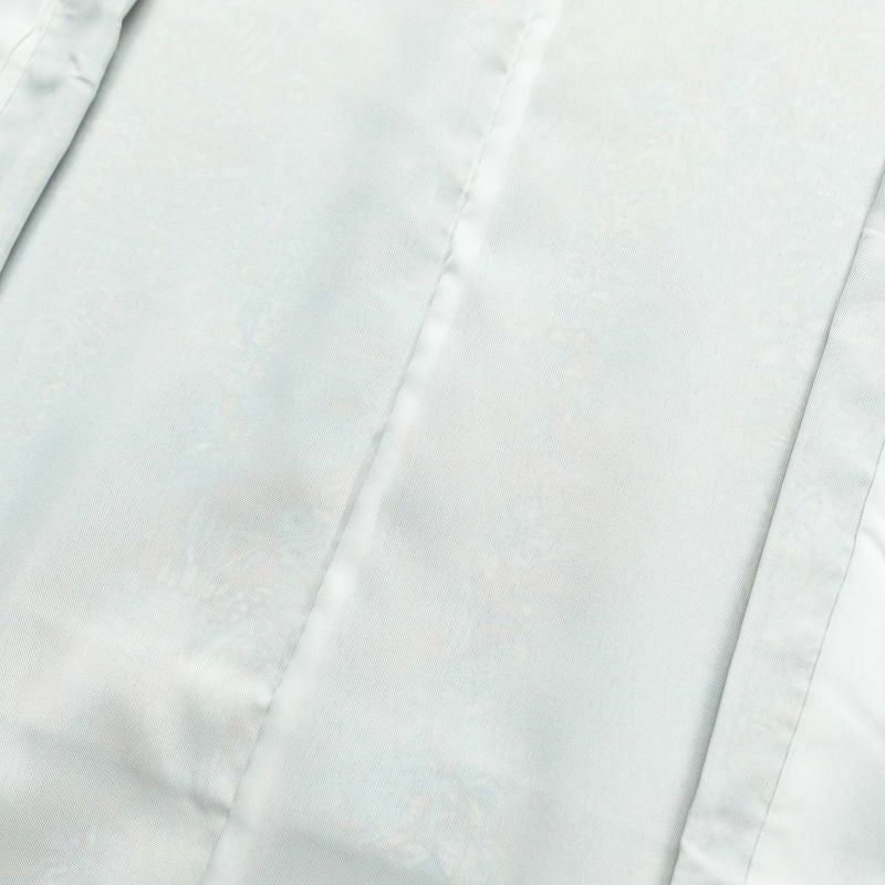 小紋 良品 しつけ糸付き 総柄 ポリエステル 幾何学柄・抽象柄 袷仕立て 身丈158.5cm 裄丈65cm 着物 多色使い_画像18