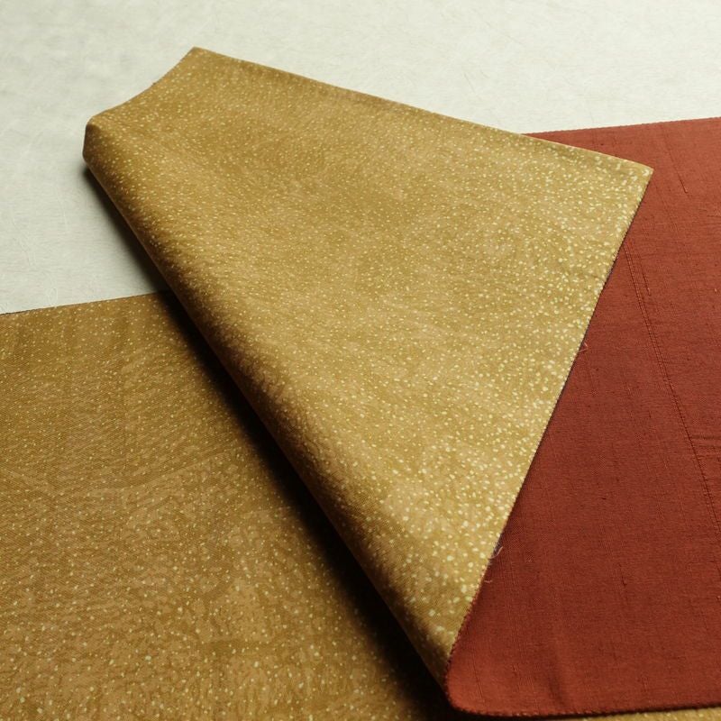 袋帯 六通柄 良品 一般用 正絹 絞り 幾何学柄・抽象柄 帯 多色使い_画像8