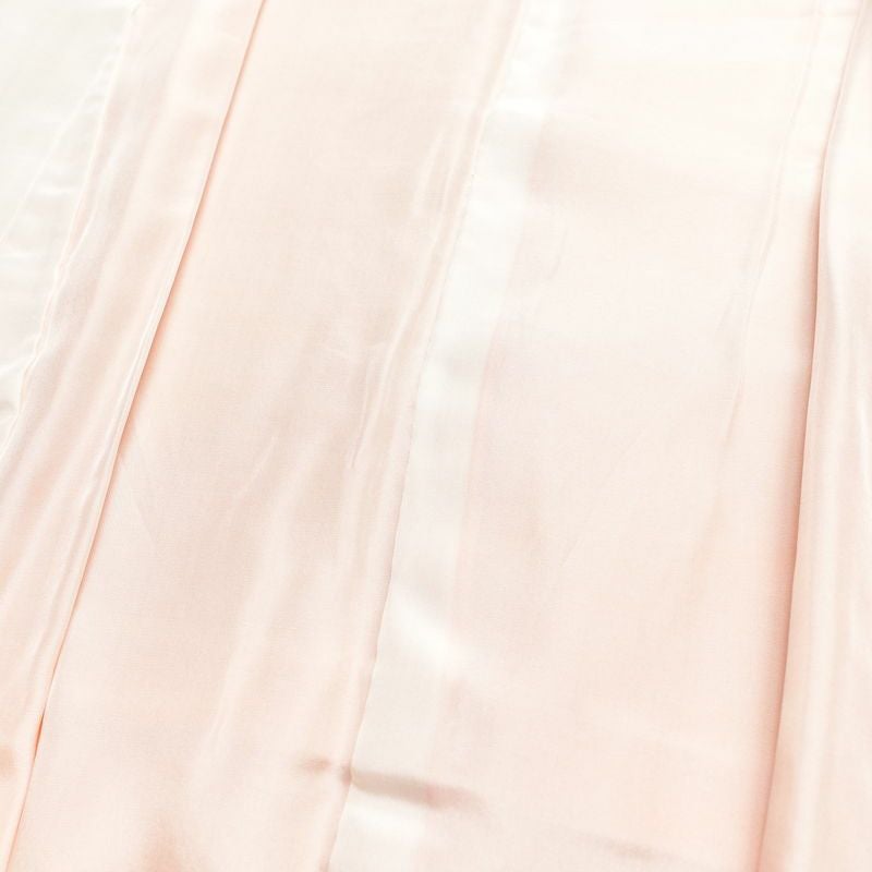 付け下げ 正絹 花柄 袷仕立て 身丈165cm 裄丈64.5cm 箔 金彩 フォーマル 着物 黄・黄土色_画像19