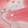 振袖 正絹 花柄 袷仕立て 身丈158cm 裄丈66cm 箔 金彩 フォーマル 二十歳 着物 ピンク_画像13