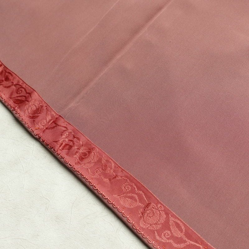 紬 正絹 木の葉・植物柄 袷仕立て 身丈161.5cm 裄丈64.5cm 着物 グレー_画像20