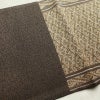 袋帯 六通柄 美品 一般用 正絹 幾何学柄・抽象柄 帯 茶_画像16