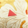 振袖 金駒刺繍 綸子 正絹 花柄 袷仕立て 身丈164cm 裄丈67cm 箔 金彩 フォーマル 着物 橙_画像20