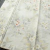 小紋 正絹 花柄 袷仕立て 身丈154.5cm 裄丈64.5cm 箔 着物 グレー_画像4